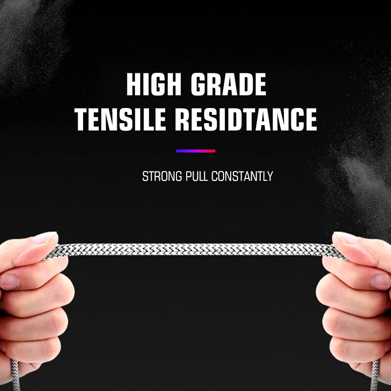 [3Pack]  Fast Charger (USB-C to USB-C) Male Cord Charging Cable - Image 3 of 4