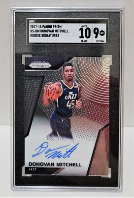 その他 17/18 Prizm Donovan Mitchell RC auto nba 2017-18 Panini Prizm - Rookie Signatures Donovan Mitchell #RS-DM