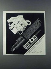 1981 Tenba Camera Bag Ad - Construction
