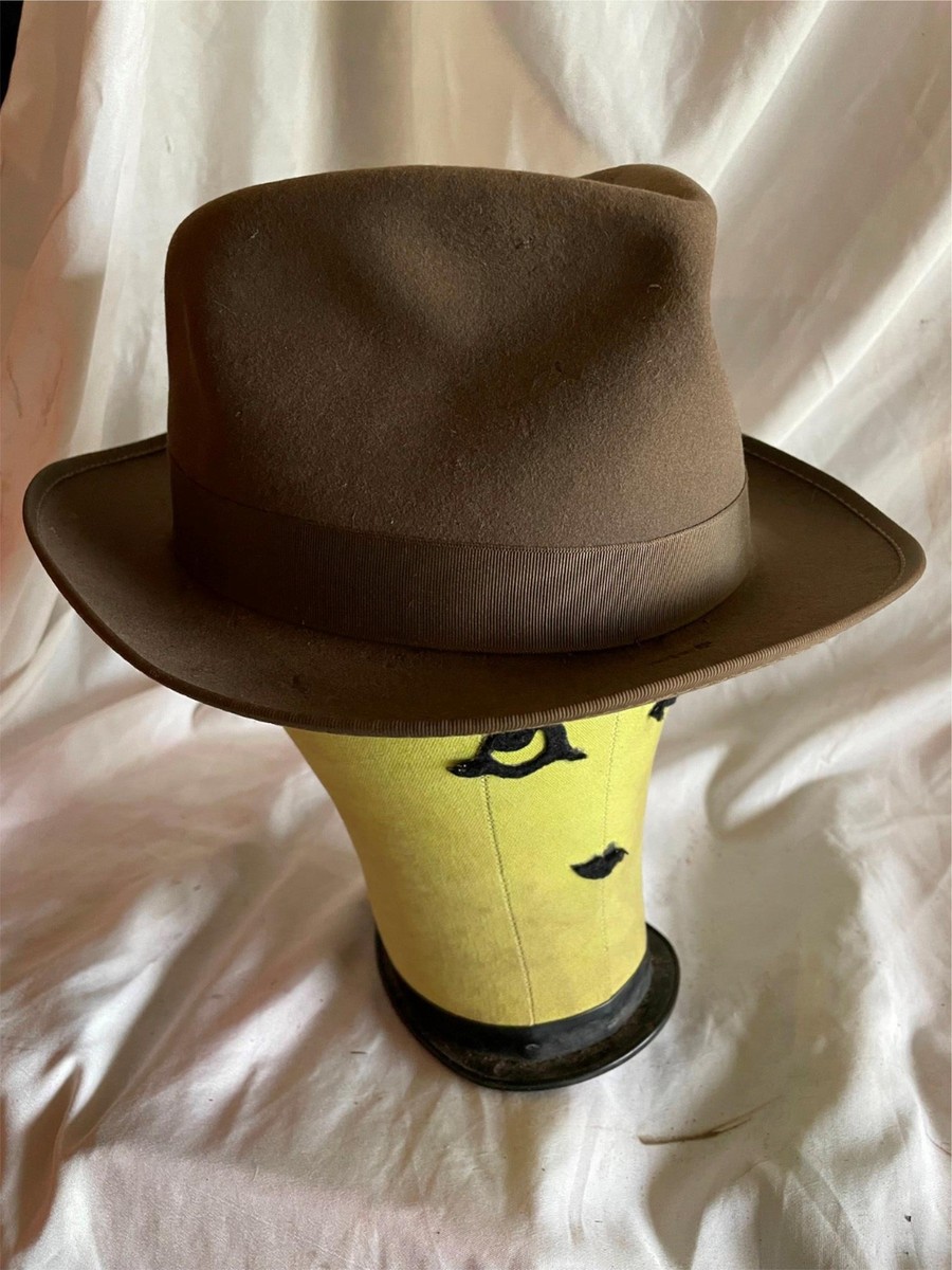 帽子 50s Vintage ADAM Deluxe hat 1/4 58cm 帽子 50s Vintage ADAM Deluxe hat 1/4 58cm Vintage Adam Hat