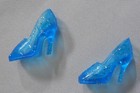 Disney ELSA Barbie Doll's Blue TRANSLUCENT GLITTER SHOE Frozen Ice Queen Target — photo 4