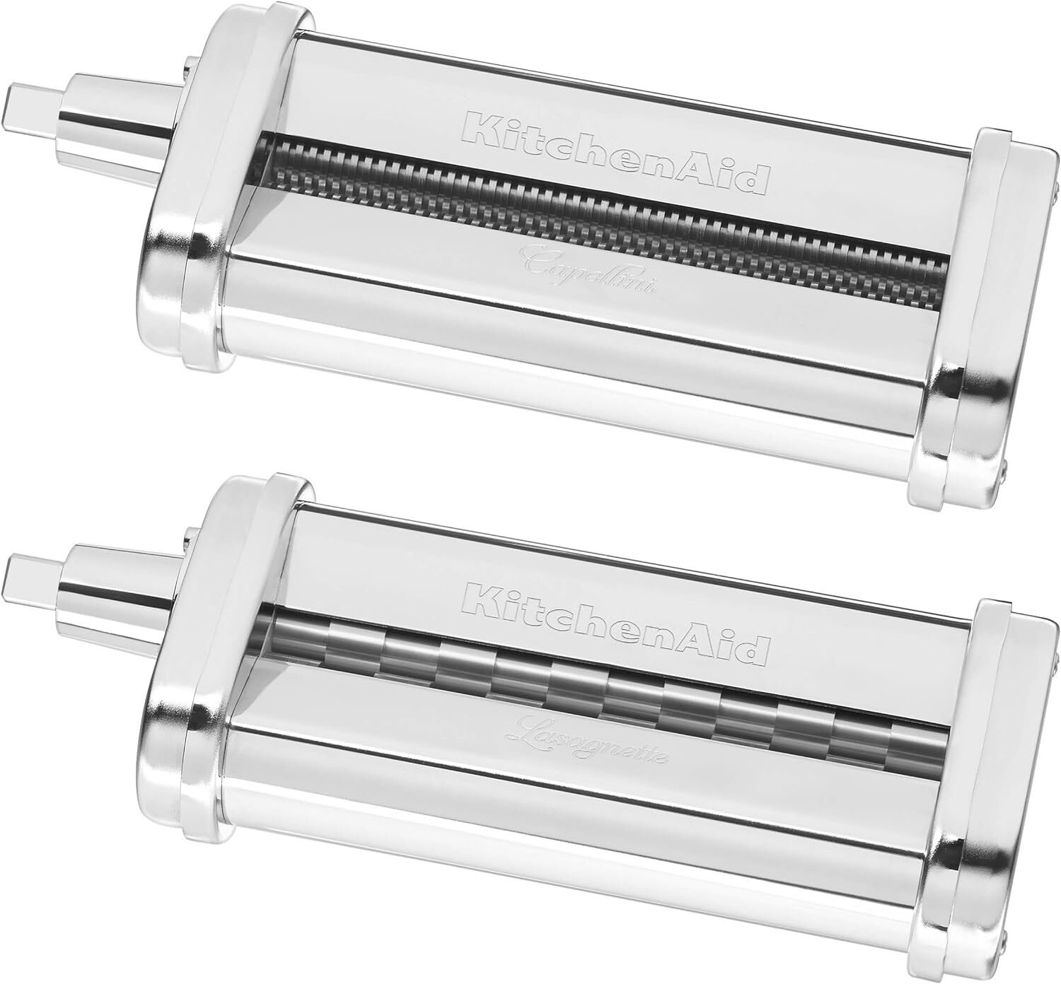 KitchenAid KSMPCA 2-Piece Pasta Cutter Attachment Set for Stand Mixers Pre-Owned