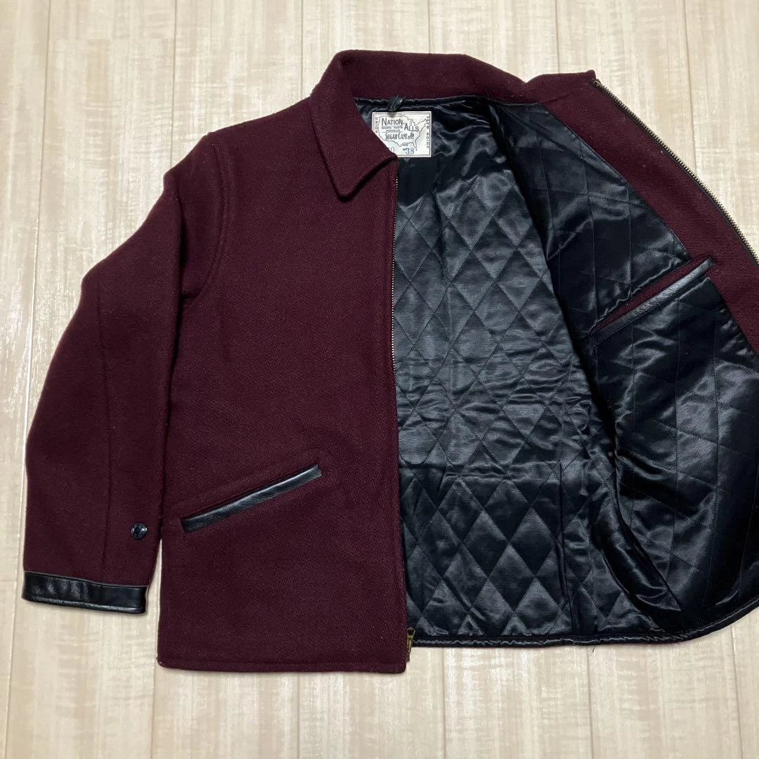 Sugar Cane 30Oz Wool Melton Sports Jacket 38 W56cm/L61cm JAPAN | eBay 