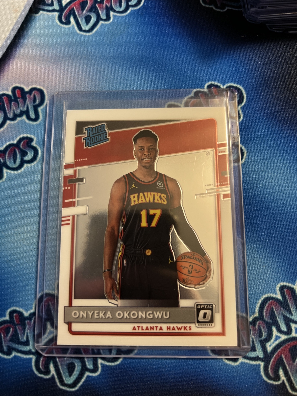 2020-21 Panini Donruss Optic Onyeka Okongwu Rated Rookie #156 Atlanta Hawks