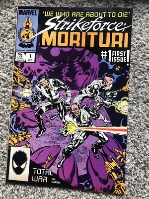Marvel Comics Comic Book  Strikeforce: Morituri #1 1986.