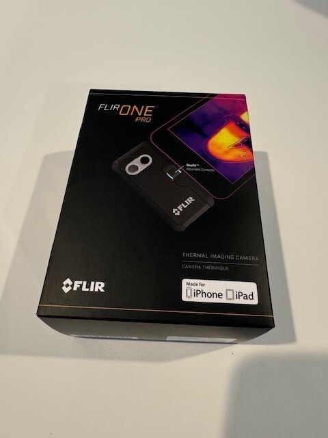 Flir Systems Flir One Pro Thermal Camera Flir Systems Flir One Pro Range FLIR ONE PRO Pro-Grade Thermal Camera For  Smart Phones