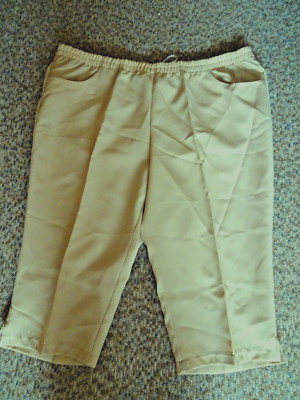 Caprihose, Schlupfhose v. Witt Weiden, Gr. 52, beige , pflegeleicht, Neu 113