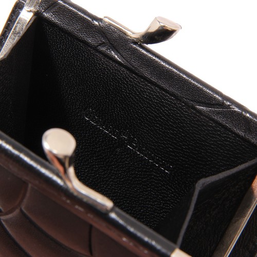 3106 portamonete CESARE PACIOTTI WITHOUT BOX-LABEL black leather coin purse - Picture 4 of 4