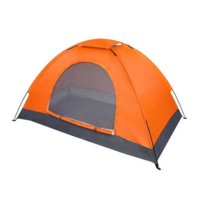 CROSSRARD POINT１person tent Pop Up Camping Tent 1-Person Orange Waterproof Oxford Fabric W