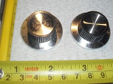 Aged Silver numbered supergroup battered amp Laney Simms amplifier control knob