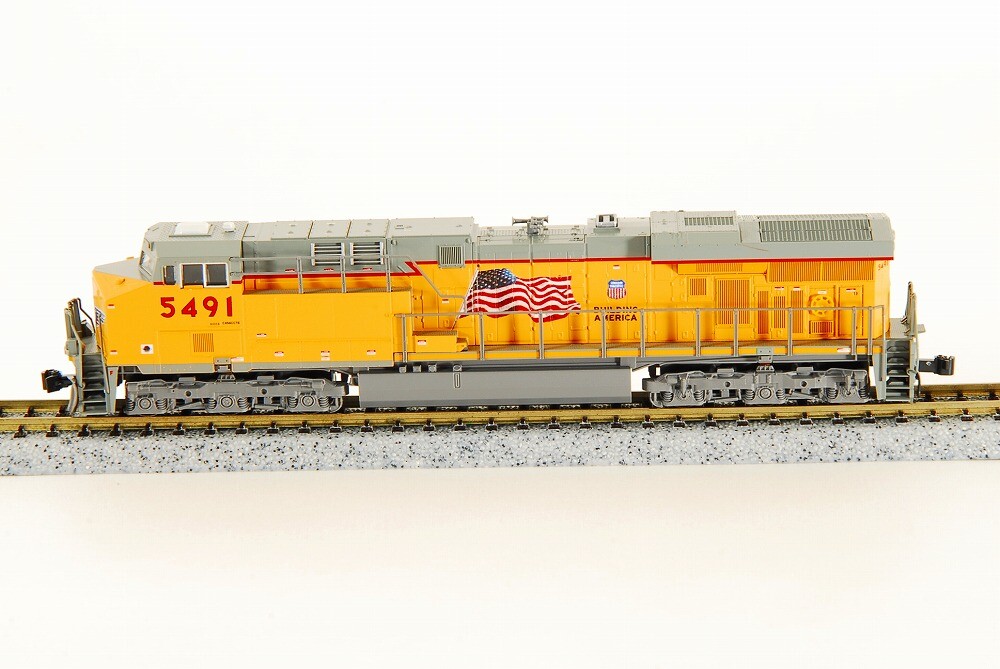 KATO N-Scale #176-8913 GE ES44AC UP #5491 Union Pacific made