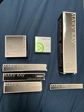 MARY KAY Lot Of 7. Mascaras , Lip Liner, Eyeshadows, Brush Cleaner