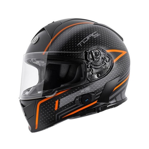 TORC T14B Mako Bluetooth Full Face Motorcycle Dual Visor Helmet - DOT ECE NEW - Picture 43 of 68