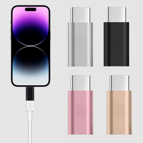 1X Usb-C Adapter IOs Cable Female To Usb Type C Male Charging - Zdjęcie 8 z 16