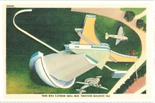 Postcard  Aviation Building, New York World's Fair 1939 VTG Reprint ME2.