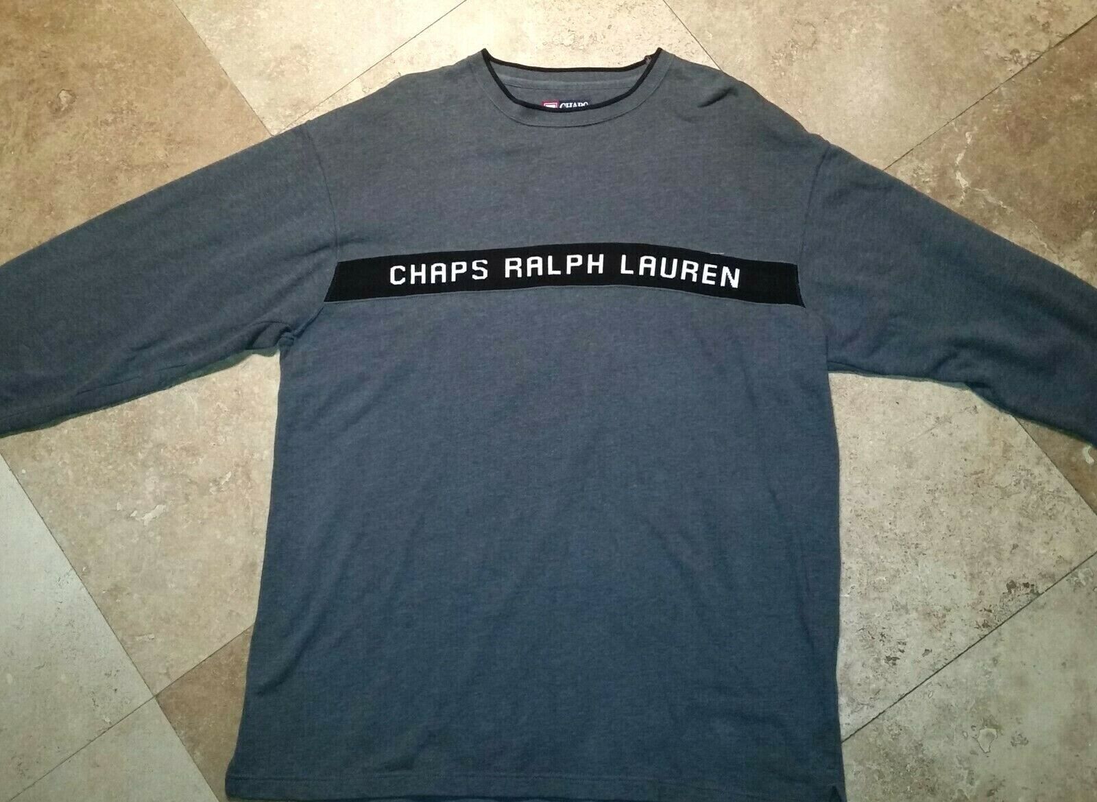 Chaps Ralph Lauren Crew Neck Sweater 100% Cotton … - image 1