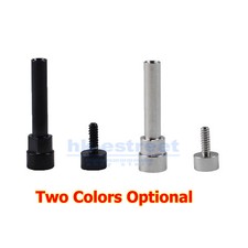 For Bose-QuietComfort QC35 I II Metal Hinge Swivel Screw-Black / Silver