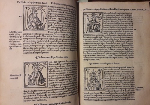 PLATINA, Les Genealogies, faitz et gestes des sainctz Peres Papes.. , Paris 1519 - Picture 22 of 24