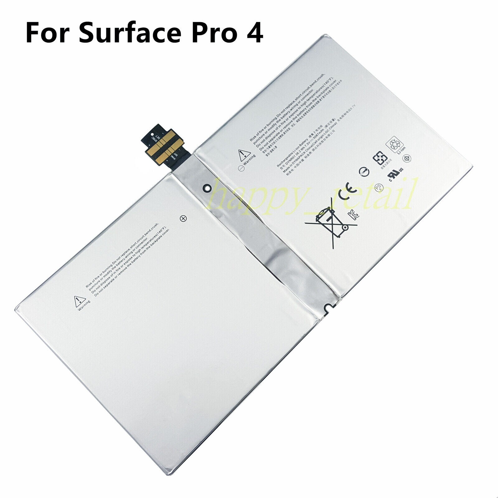 New Battery DYNR01 G3HTA027H for Microsoft Surface Pro 4 1724 12.3" Tablet