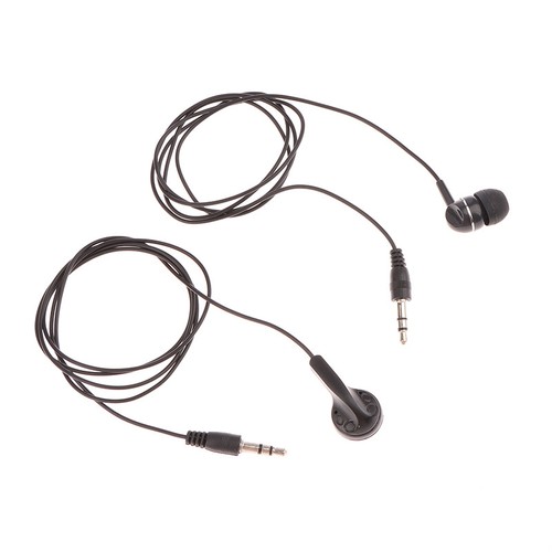 1Pc Earpiece 3.5mm Plug Single Side Headset Headphone Dual Channel Earphone - Zdjęcie 12 z 14