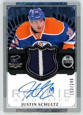 2013-14 Upper Deck The Cup Rookie Auto Patch Justin Schultz /249 #125