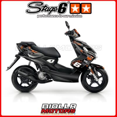 S6-056602/BK GRAFIK STAGE6 ORANGE/SCHWARZ MBK NITRO 50CC LC (NACH 2013)