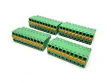 Phoenix Contact FKC 2,5/10-ST-5,08 PCB Connector 10-Position 1873139 LOT OF 4