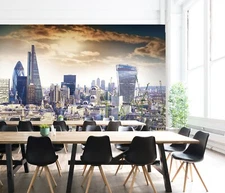 3D London Building ZHUA2849 Wallpaper Wall Murals Removable Self-adhesive Amy