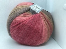 Angora Design 64425 - Reds Pinks Browns Ice Yarns Acry Angora Wool 100gr 601yd