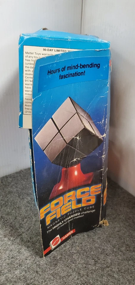VINTAGE Force Field Magnetic Puzzle Cube Mattel 1987 - Image 4 of 4