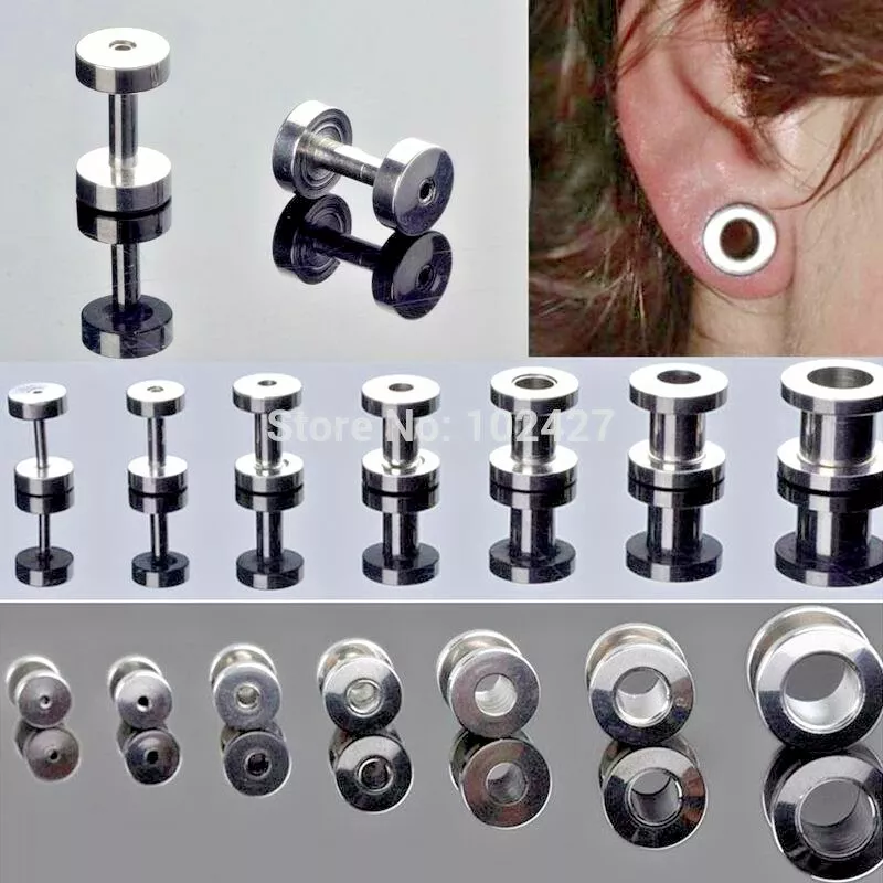 6 gauge on sale earrings in mm