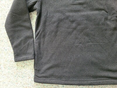 Orvis Jacket Mens M Brown Brighton Sherpa Lined 1/4 Zip Pullover