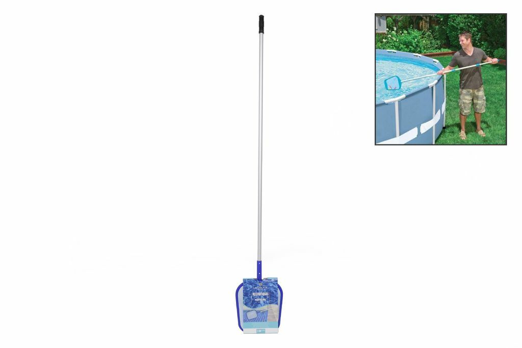 Recoge Hojas Con Palo Para Limpieza Superficie Agua Piscina DFH