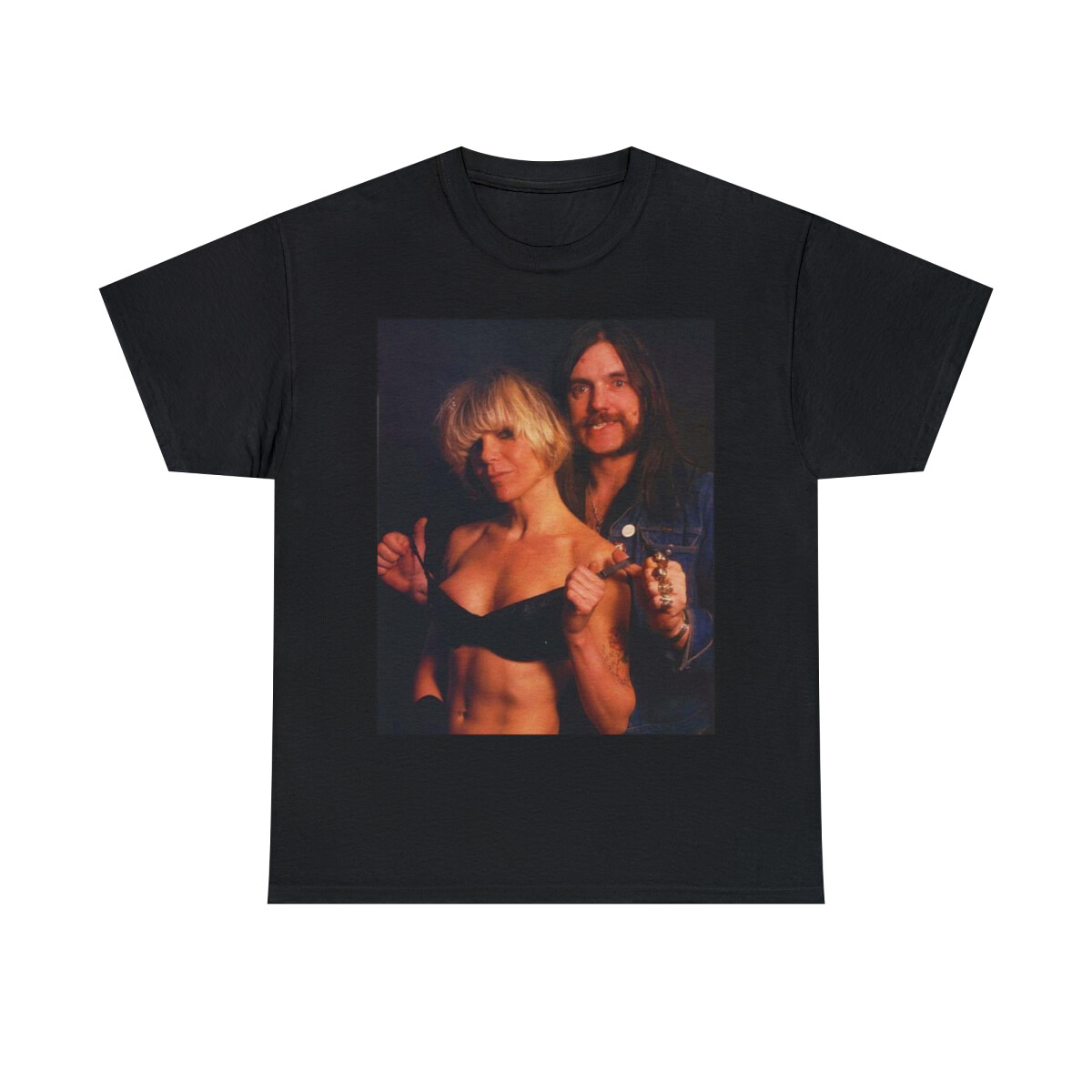 Plasmatics WENDY O Williams and LEMMY of Motorhead Unisex Heavy