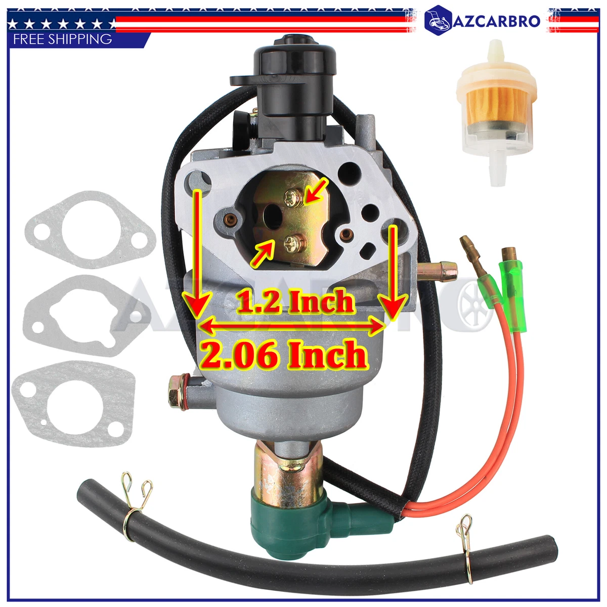 Harbor Freight Chicago Electric 98838 98839 13HP 6500W Generator