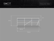 4x7.5m Scaffolding Alu-scaff 74 Aluminium scaffolding construction scaffolding
