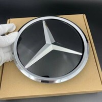 FüR Mercedes Benz 2016-2023 E Serie W213 Grill Logo Dreifach Stern-Emblem 18.5Cm