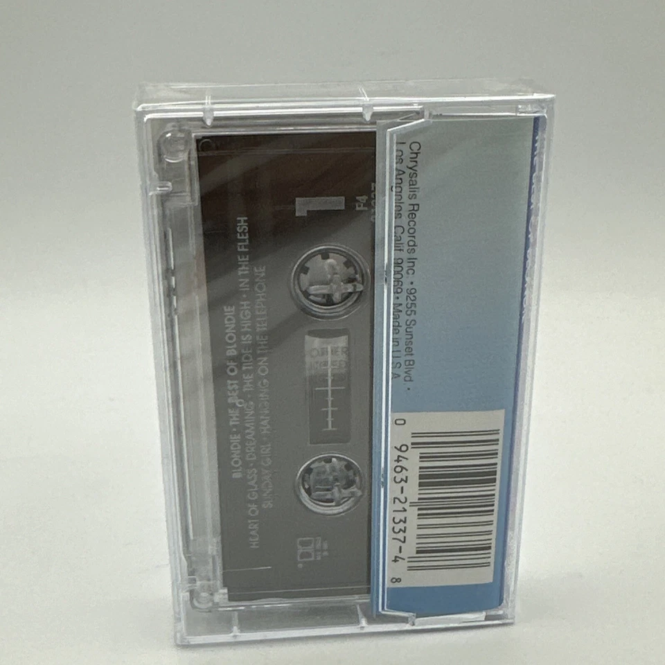 The Best Of Blondie Cassette Tape 1981 Chrysalis Rock New Wave SEALED NOS RARE! - Image 2 of 4