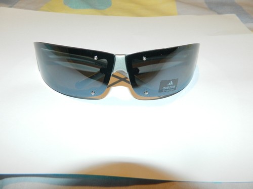 New Vintage Adidas Unisex Sunglasses Sport Cycling - Matte Grey - 140 mm! - Picture 5 of 5