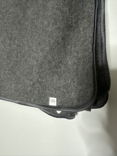 Brunello Cucillini Blanket - 100% Cashmere - Gray Wrap Scarf Shawl - Picture 7 of 8