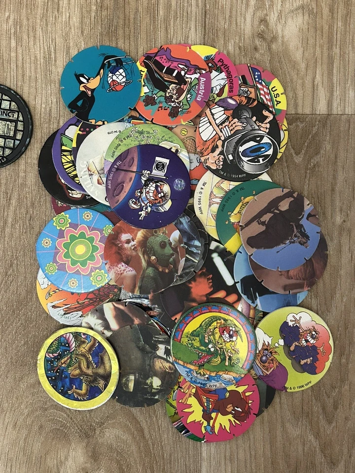 POG bundle x50 +2 Slammers Mix Series 1,2, World Tour WPF Rules Tazo Retro Gift  - Image 4 of 4