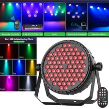 UKING 360W LED RGB Stage Lighting PAR Light DMX Party DJ Disco Light w/ Remote