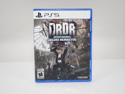Dead Rising Deluxe Remaster PS5 Game Disc PlayStation 5 Zombie Action