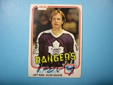 1981/82 O-PEE-CHEE NHL HOCKEY CARD #318 PAT HICKEY VG NICE!! AUTO AUTOGRAPH OPC