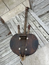 Original Vintage Kora, African Musical Guitar Type Harp instrument.