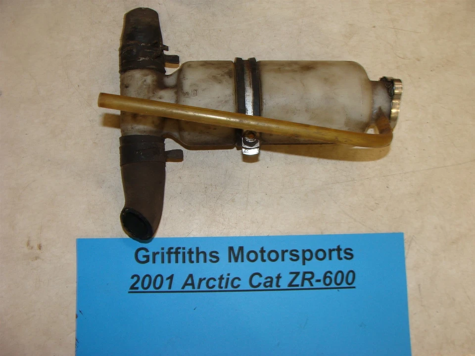 2001 ARCTIC CAT ZR600 oem coolant tank bottle reservoir cap 1606-396 - Image 2 of 4