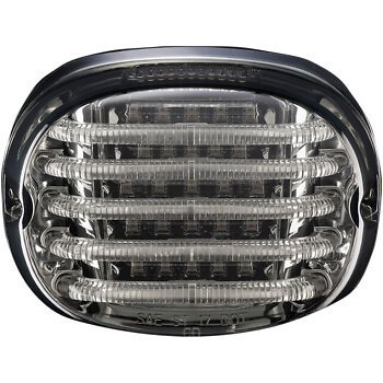 Custom Dynamics PB-TL-SBW-S ProBeam LED Squareback Taillight Top Tag for Harley
