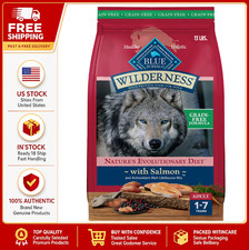 Blue Buffalo Wilderness Adult High-Protein Dry Dog Food Salmon Recipe, 13-lb. Ba