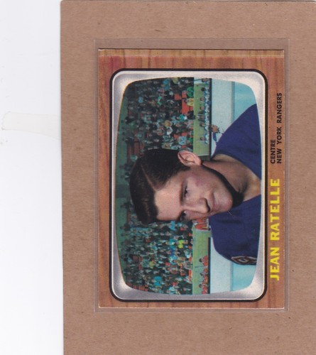 Jean Ratelle #29 1966 Topps card