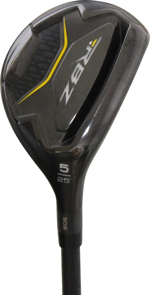 Para zurdos TaylorMade RBZ negro 19* 3H híbrido regular RocketFuel 65 como nuevo